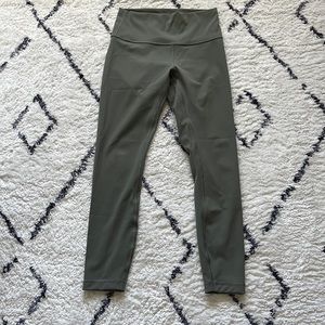 Lululemon Wunder Under High-Rise Tight 25” *Luxtreme Grey Sage